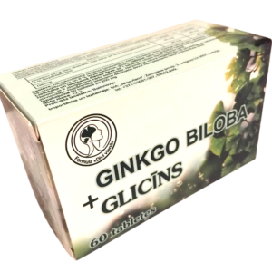 bioterra – ginkgo biloba + glycine (60 tablets)