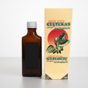 plantain syrup + vitamin c (200 ml)