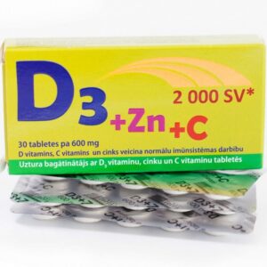 vitamin d3 + zinc + c – triple immunity complex