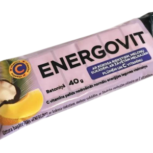 energovit – coconut, prune & melon bar + vit c